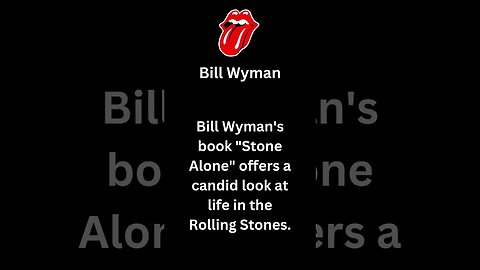 "Rocking with the Stones: Bite-sized Insights" Bill Wyman #shorts #rollingstones #rocknroll