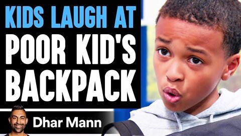 RICH KIDS LAUGH AT POOR BOYS BACKPACK AND RECEIVES A POWERFULL LESSON