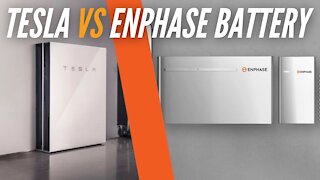 Tesla Powerwall Vs Enphase Battery