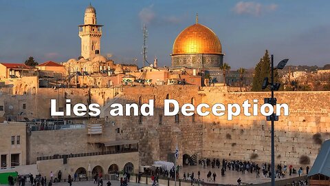 JEWlSH Wailing Wall Deception