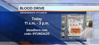 Henderson Hyundai holds blood drive