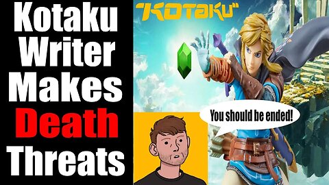 Kotaku Writer Makes DEATH Threats after being BLACKLISTED by Nintendo!