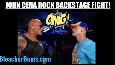 John Cena Rock Backstage Fight At Smackdown!?