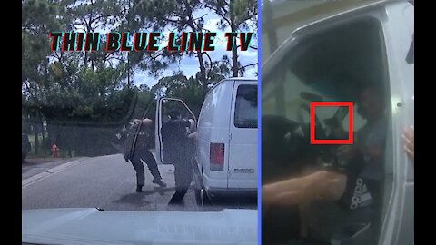BODYCAMS: Florida Man Nearly Shoots Officer In The Head