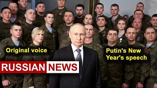 Putin's New Year's speech 2023 | Russian news. Russia Ukraine. RU