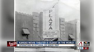 Kansas movie theater is oldest in the world