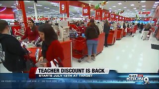 Target offering discount to teachers