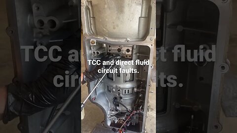 6R140 TCC and direct fluid circuit faults