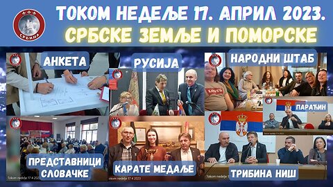 Током Недеље - Tokom Nedelje 17.04.2023.