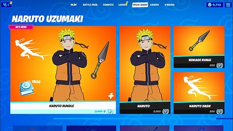 NARUTO is NOW AVAILABLE! (Fortnite Season 8)