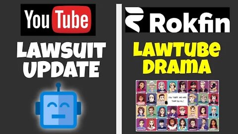 On Youtube Bouzy Lawsuit Update then on Rokfin Lawtube Total Drama Island.