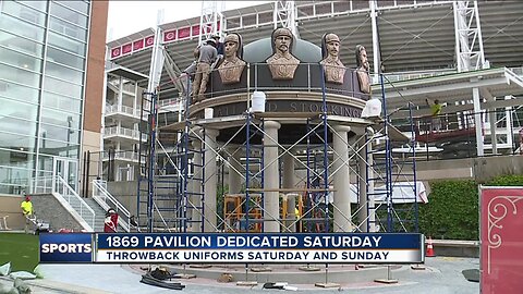 Reds dedicate 1869 pavilion Saturday