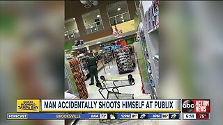 Pasco County man accidentally discharges gun, shoots self in Publix