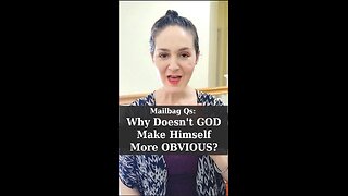 If God is Real, Why Isn't He More Obvious? | Apologetics Video Shorts