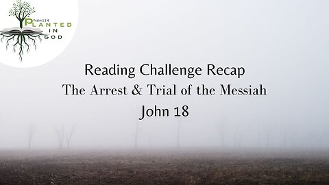 The Religious and Civil Trials of the Messiah | John 18 | Reading Challenge Recap