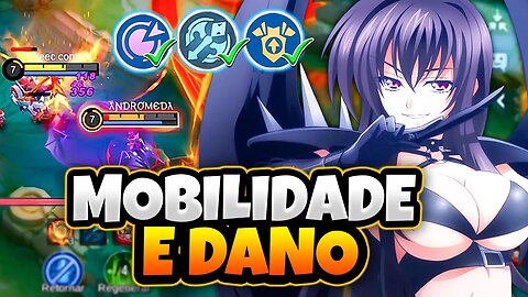 ELA TEM LITERALMENTE TUDO QUE O META PEDE ! OLHA O DANO DISSO! | MOBILE LEGENDS