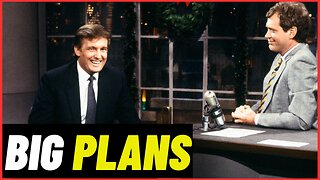 FIRST Donald TRUMP Letterman Interview, ALL is REVEALED