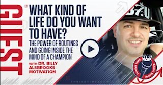 Dr. Billy Alsbrooks Motivation | The Power of Routines and Going Inside the Mind of a Champion