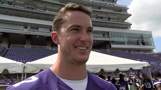 Kansas State Football | Nick Ast discusses the battle for the No. 2 QB job