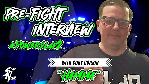 Cory Corbin Power Slap 2 Striker Pre-Fight Interview Against James Stonier