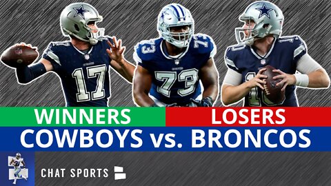 Dallas Cowboys Winners & Losers vs. Denver Broncos | NFL Preseason Week 1