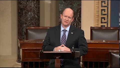 Rubio and Sen. Chris Coons (D-DE) speak on Senate floor about opposing Russian aggression