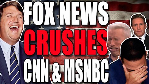 Fox News obliterates CNN & MSNBC COMBINED!