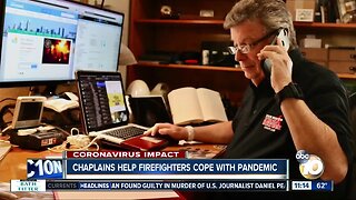 Chaplains help firefighters cope with pandemic