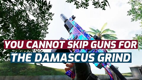You cannot skip Guns for the Damascus grind anymore || Call of Duty: Mobile