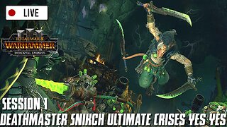 🔴Deathmaster Snikch Ultimate Crises Yes Yes • Deathmaster Snikch (Livestream) - Day 1