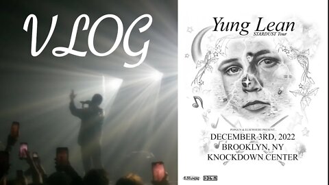 Yung Lean Stardust Tour Concert Vlog (12.3.22)