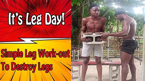 Build Legs at Home Easy