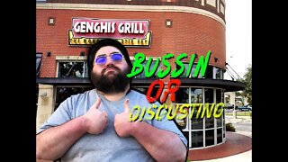 Trying Out Genghis Grill All You Can Eat Bottomless Bowl Bussin or Disgusting *Find Out* #shorts