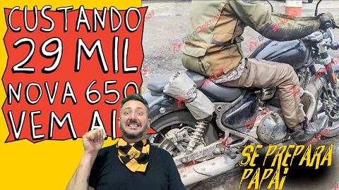 Custando entre 29 e 30 mil reais, NOVA Royal Enfield 650 VEM ai, SE PREPARA PAPAI