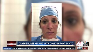 Olathe nurse working in NYC hospital: 'This is real'