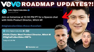 HUGE VEVE ROADMAP UPDATES IMMINENENT?