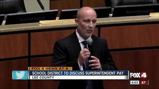 School board considers superintendent's pay