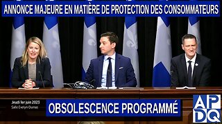 Annonce majeure en matière de protection des consommateurs