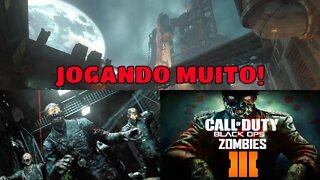 JOGATINA INSANA - Call of Duty Black Ops 3 zombie - Ascension - MELHOR DO MUNDO
