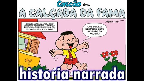 Cascão em-A calçada da fama | Gibis do Rapha