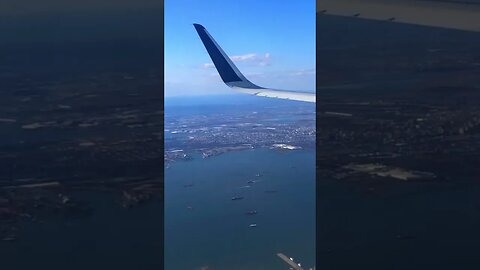 Flying into NYC! New Vlog coming soon! #nycvlog #subscribe #like #vlog #zenith #nyc #viral #flying