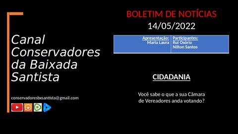 Boletim de Noticias - 2022.05.14