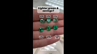 Are darker or lighter emeralds more valuable? Are darker or lighter emeralds better?