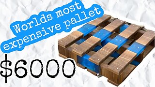 I Made a $6000 Pallet | Worlds Most Expensive Pallet