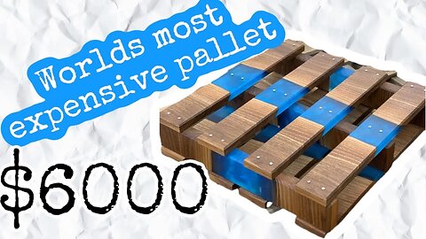 I Made a $6000 Pallet | Worlds Most Expensive Pallet
