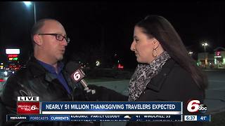 AAA: Nearly 51 million travelers expected for Thanksgiving