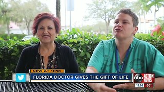 Florida doctor donates kidney to co-worker