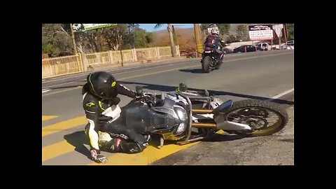 How to crash your motorcycle for dummies