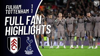 TOTTENHAM OUT❌ Fulham 1-1 Tottenham Highlights