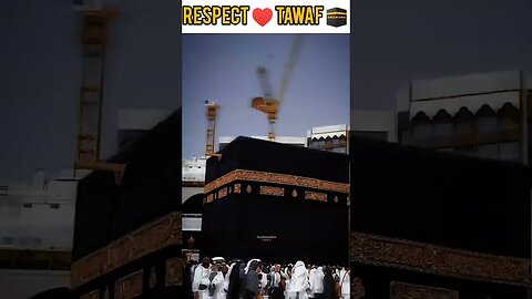 Respect🔥😱 | Let's Do Tawaf Together | Khana E Kaaba | Masjid Al Haram #mecca #mecca2023 #shorts